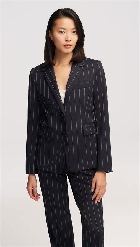 Stretch Wool Blazer 